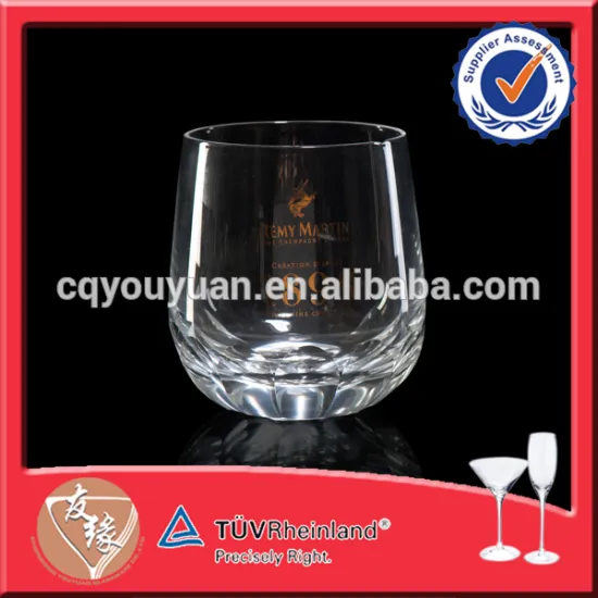 Bar Use Whisky Glass Spirit Tumbler Set Colored Drinking Glassware