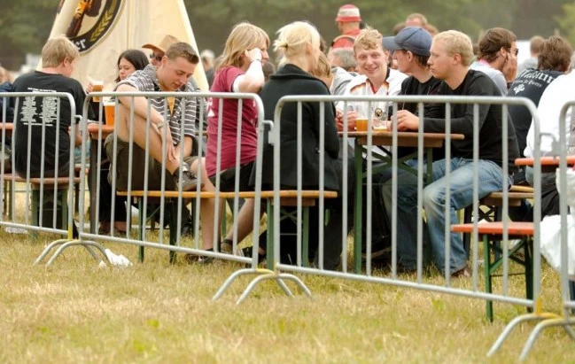 Factory Economic Concert Metal Crowd Control Barrier in vendita