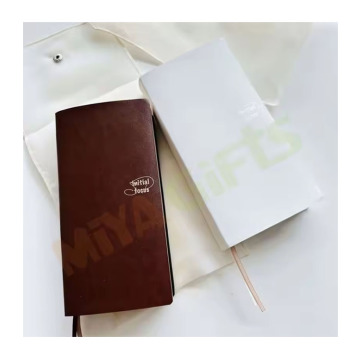 Jurnal Perancang Custom Notebook A6 Pebble Soft Leather Cover Gold Gilding
