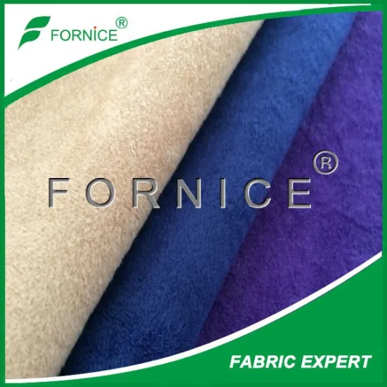 Tricot brushed fabric/100% Polyester brushed fabric/Speckled velvet