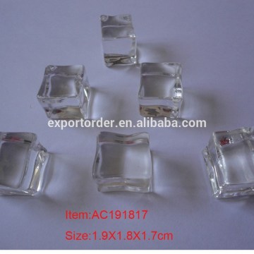 Fake acrylic ice cubes