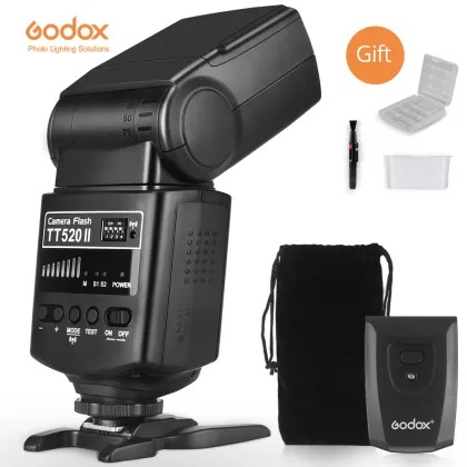 Original Speedlight GODOX TT520II Flash for Canon Nikon Pentax Olympus Fujifilm