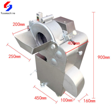 Slicer di patate certificata CE e cubo da taglio