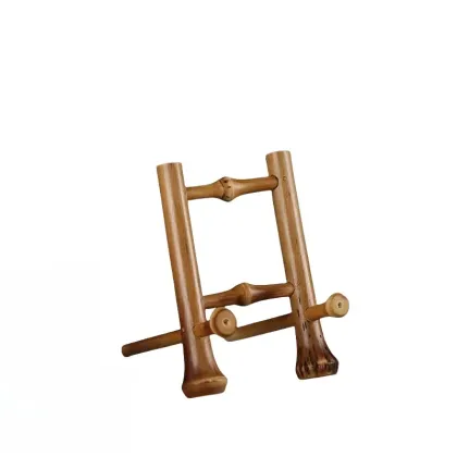 Bamboo Plate Rack - Practical Home and Dining Organizer