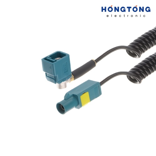 Подпружиненный радиочастотный сигнальный жгут FAKRA