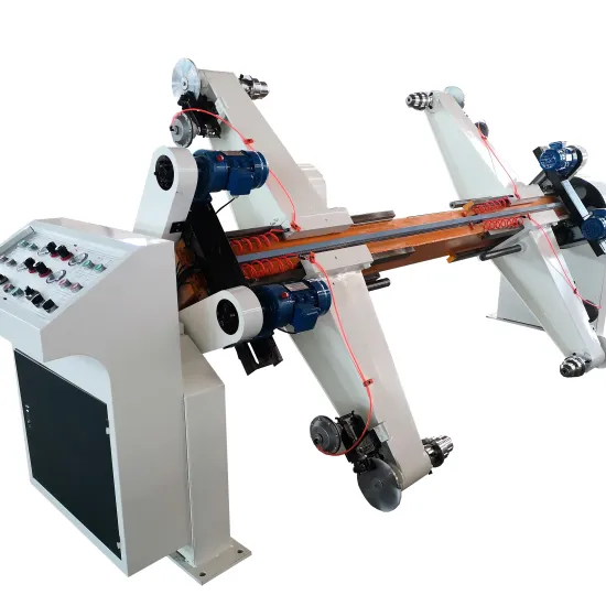 Electric Reel Paper Unwinder and Corrugated Carton Box Making Machine
