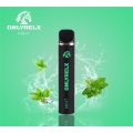 Design exclusivo apresentado vape descartável 1600puffs