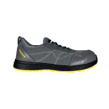 Active Step Black Yellow Sandwich Safety Shoes