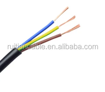 PVC Electric Copper Wire Flexible Power Electric Cable