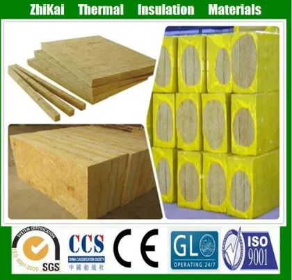 heating insulation rock wool/heat insulation rock wool slab