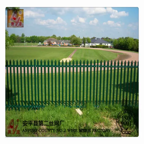 High quality palisade fence in euro/ fence palisade steel fence