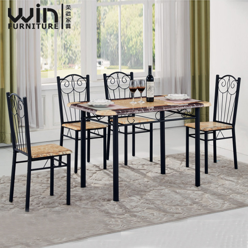 Square Dining Table Cheap price restaurant furniture dining table set Supplier