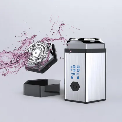 Pocket-Sized Rechargeable Waterproof Mini Electric Razor for Men