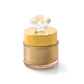 5g 10 g leerer Kunststoff -Acryulic Gold Color Customized Metallic Diamond Cosmetic Jar Gold Cap