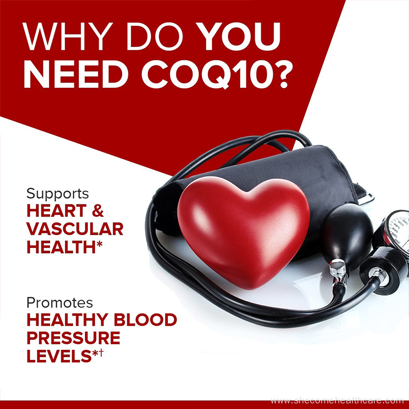 CoQ10 100mg Softgels 3x Better Absorption coq10 softgels