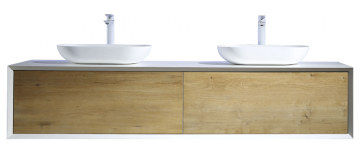 Modern design Medium Density Fiberboard Bathroom Cabinet