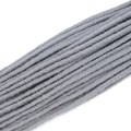GRAU Weiche, verworrene, strukturierte Flecht-Locs
