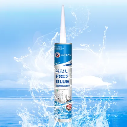 Waterproof Nail Free Glue for Ceramic, Stone, Metal, Wood, PVC and Most Substrates