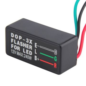 Universal 3 Pin 12V LED Turn Signal Light Flasher Relay