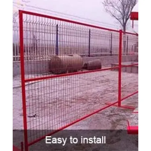 Powder Coated Temporary Fence Power Coated Temporary Welded Wire Mesh Fencing Manufactory