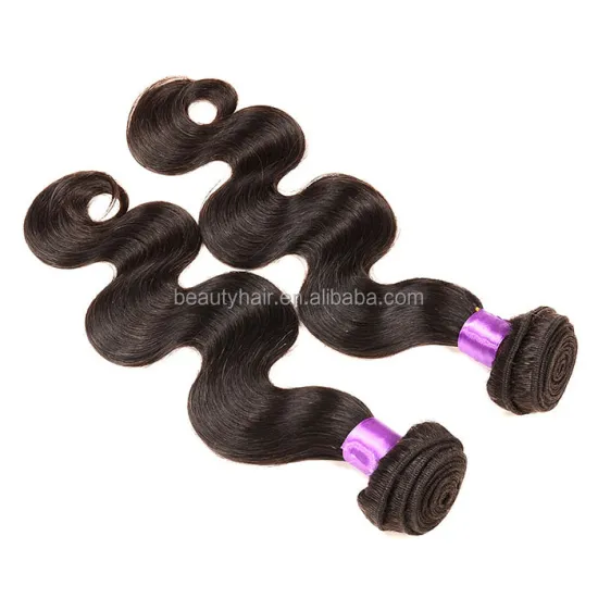 Free Shipping Bouncy Body Wave Brazilian Virgin Hair Human Hair Weaving 4pcs/lot No Tangle No shedding