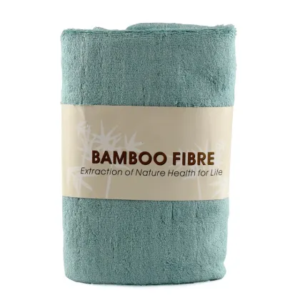 100% Natural bamboo fiber face towel