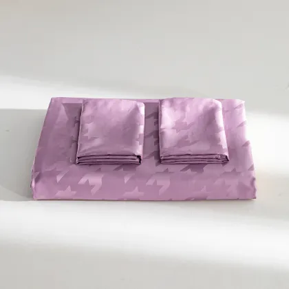 luxury jacquard bedding set 4 piece