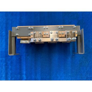 LV6 4-channel parallel copper busbar assembly
