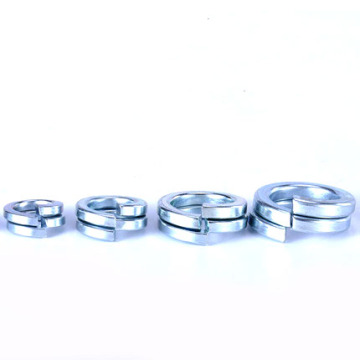 Blue zinc GB93 Single Coil Spring Lock Washers