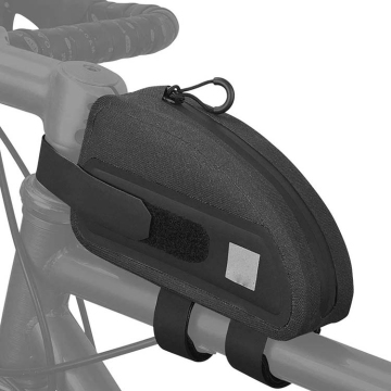 Bicycle Cycling Bag and Accessories: Front Tube Case and Back Bag
