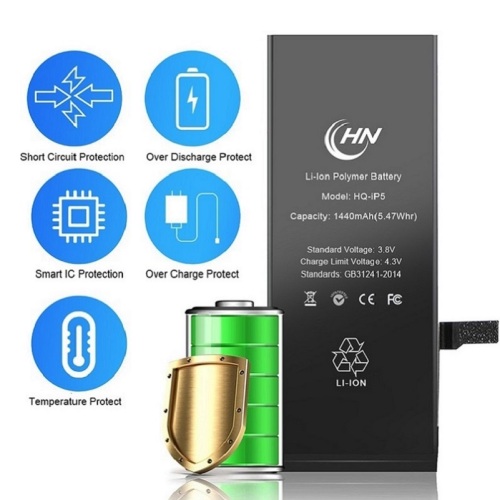 Rechargeable iphone 5 battery replacement