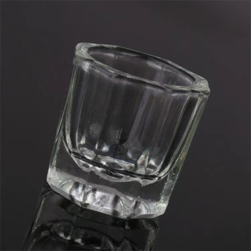Crystal Glass Nail Monomer Dampen Dish Holder
