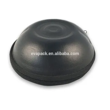 Round Small Eva Earphone Case Earbuds Case with Climbing Carabiner