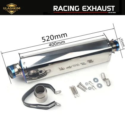 Yamaha Motorcycle Muffler Exhaust System