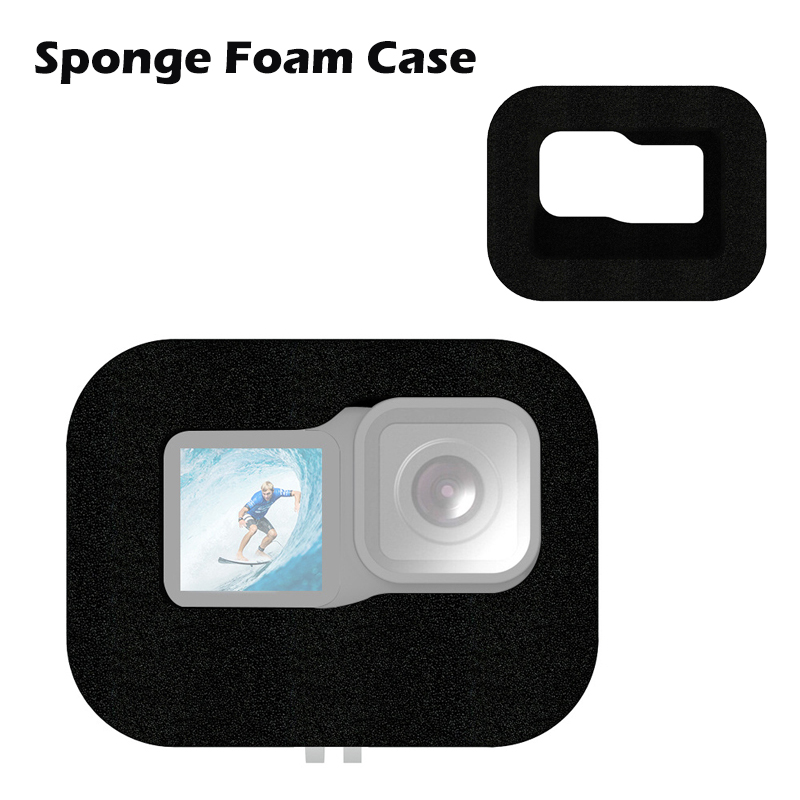 GoPro 9 Sponge Foam Case Cover Windshield Wind Noise Reduce Cover Shell Windproof Sponge For GoPro Hero 9 Camera Accessories