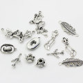 Antique Plated Charms Lovebird Pendants Birds Connector Charm Bird Vintage