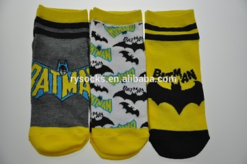 Boys comic ankle socks. 3 - Pack. Superhero Design