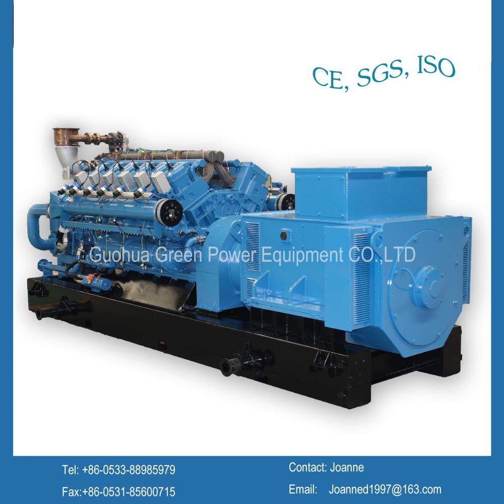 Genset de gás residual industrial de 200kW-1000kW com CE, ISO, SGS