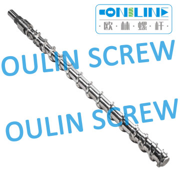 Screw and Barrel for Rubber Extrusion