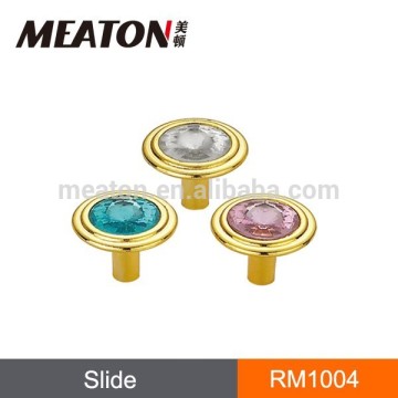 Colorful crystal knob for dressers