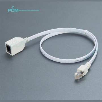 RJ12 6P6C Male to Female Extension Cable for Telephone Accessories: Fax Modem, Router, DSL, VDSL, ISDN, Ethernet, Internet, LAN
