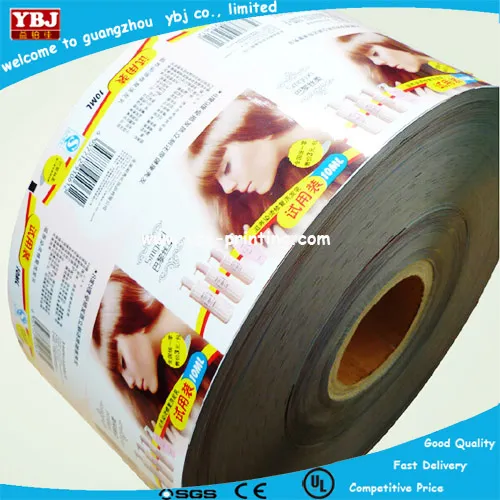 Tissue paper plastic film roll