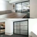 Smart Glass PDLC Film dans un hôtel de bureau Film adhésif ultra Clear