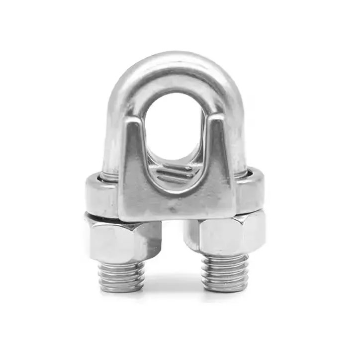 DIN741 Stainless Steel Wire Rope Cable Clamp M4-M16