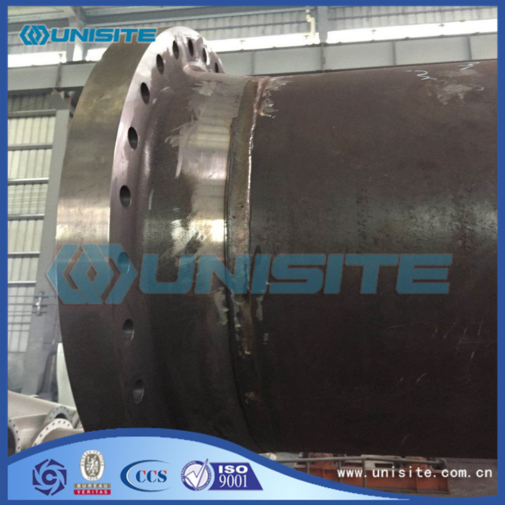 Straight Structural Steel Pipe With Flange