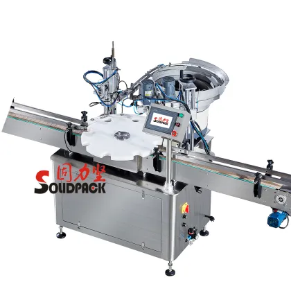 Solidpack 502 Brush Filling and Capping Machine for Viscous Glue
