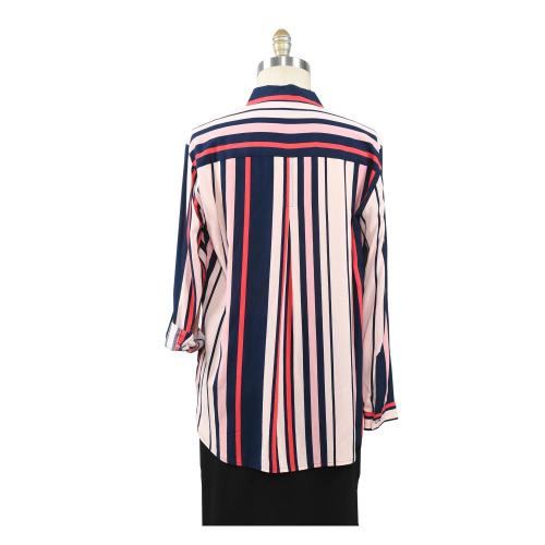 Women Casual 100% Rayon Long Sleeve Blouses