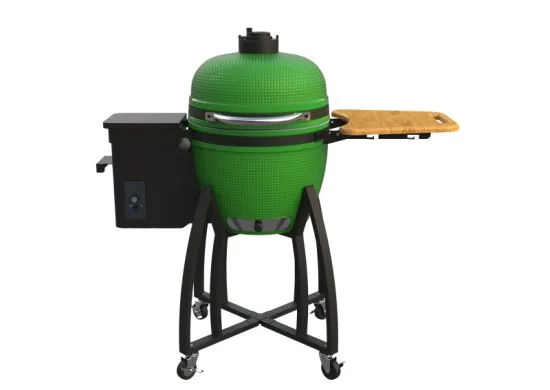 Durable 20 Inch Barbeque Grill Ceramic Electric Pellet Smoker BBQ Grill for Outdoor