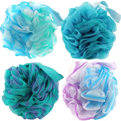 Exfoliating Body Scrub Loofah Set