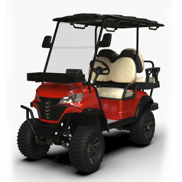 Wholesale 4x4 2+2 Seater 4 Wheel Electric Golf Cart for Airports